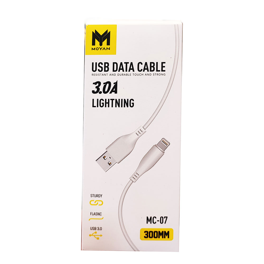 کابل پاوربانک مویان مدل MC-07 (تایپ سی و میکرو و لایتنینگ)