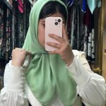 عکس محصول روسری نخ دنیز لمه دار