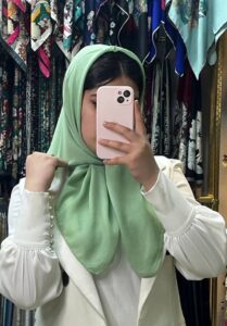 عکس محصول روسری نخ دنیز لمه دار