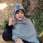عکس محصول روسری نخ ابریشم ژاکارد دو رو