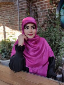 عکس محصول روسری نخ ابریشم ژاکارد دو رو