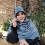 عکس محصول روسری نخ ابریشم ژاکارد دو رو