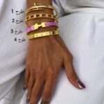 عکس محصول دستبند زنانه بنگل جواهری