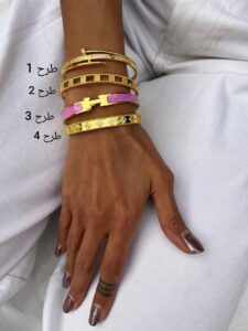 عکس محصول دستبند زنانه بنگل جواهری