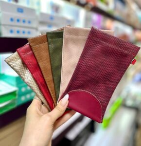 عکس محصول کیف و قاب عینک چرمی درجه یک با قفل شگفت انگیز