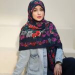 عکس محصول روسری سیااسکارف منگوله دار