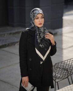 عکس محصول روسری ابریشم توییل