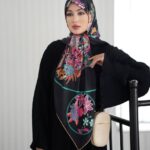 عکس محصول روسری ابریشم توییل
