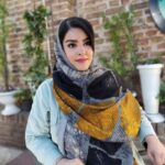 عکس محصول شال نخی چاپی منگوله دار