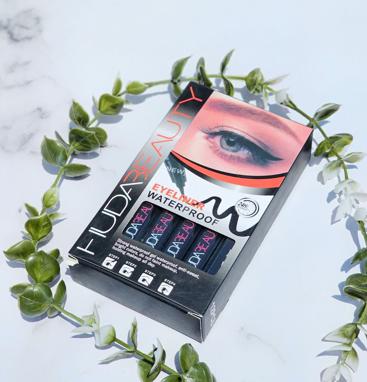 عکس محصول خط چشم ماژیکی 6 ضلعی مشکی اورجینال هدی بیوتی Huda Beauty