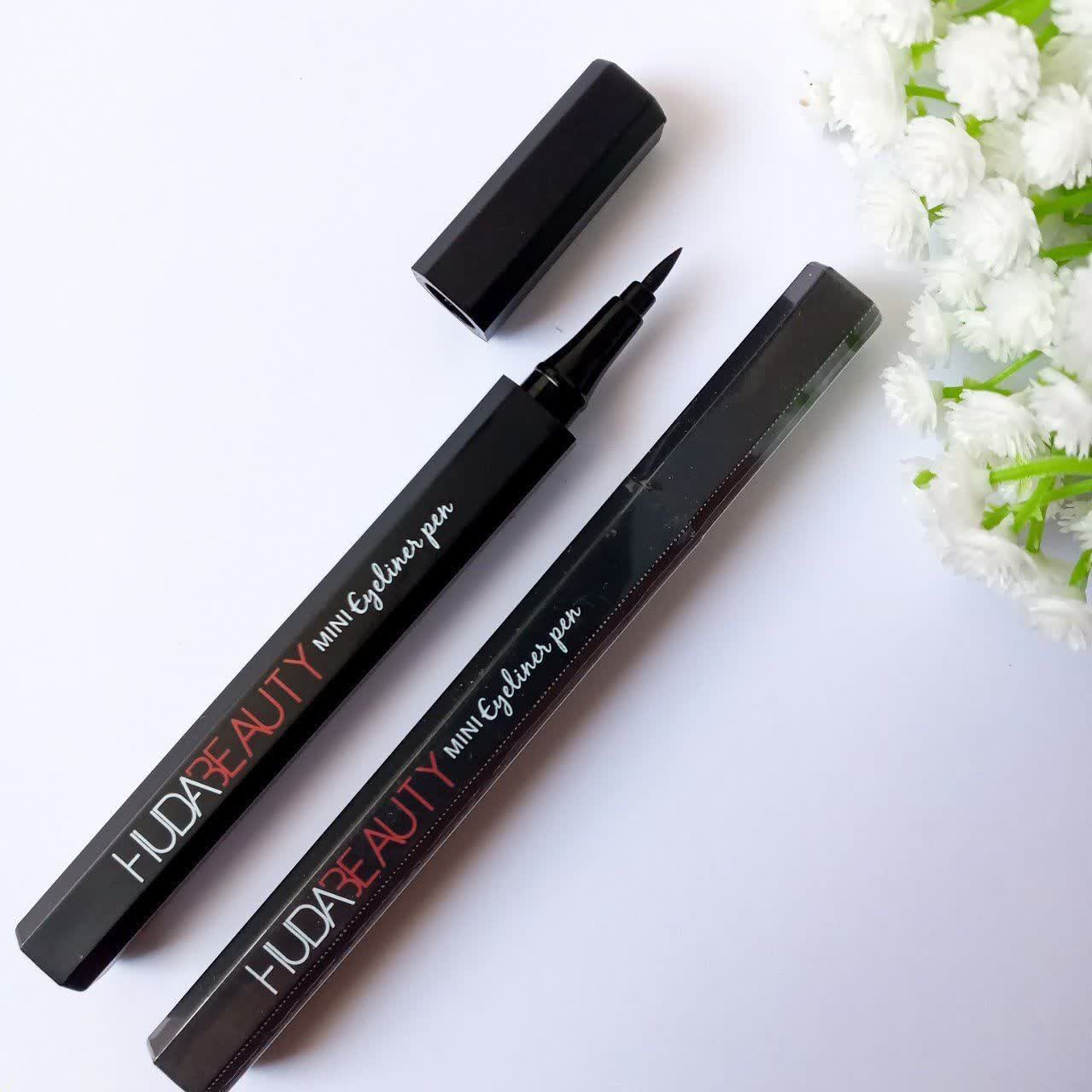 عکس محصول خط چشم ماژیکی 6 ضلعی مشکی اورجینال هدی بیوتی Huda Beauty