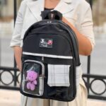 عکس محصول کوله پشتی دوجیب جلو عروسکی