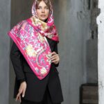 عکس محصول روسری ابریشم توییل