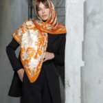 عکس محصول روسری ابریشم توییل