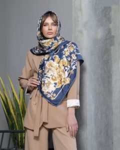 عکس محصول روسری ابریشم توییل