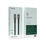 عکس محصول کابل شارژ گرین لاین دو سر تایپ سی مدل USB-C TO USB-C BRAIDED CABLE (TYPE-C TO TYPE-C)