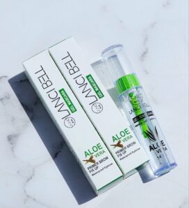 عکس مجصول ژل لیفت ابرو چای سبز لنسی بل حاوی عصاره آلوئه ورا GREEN TEA