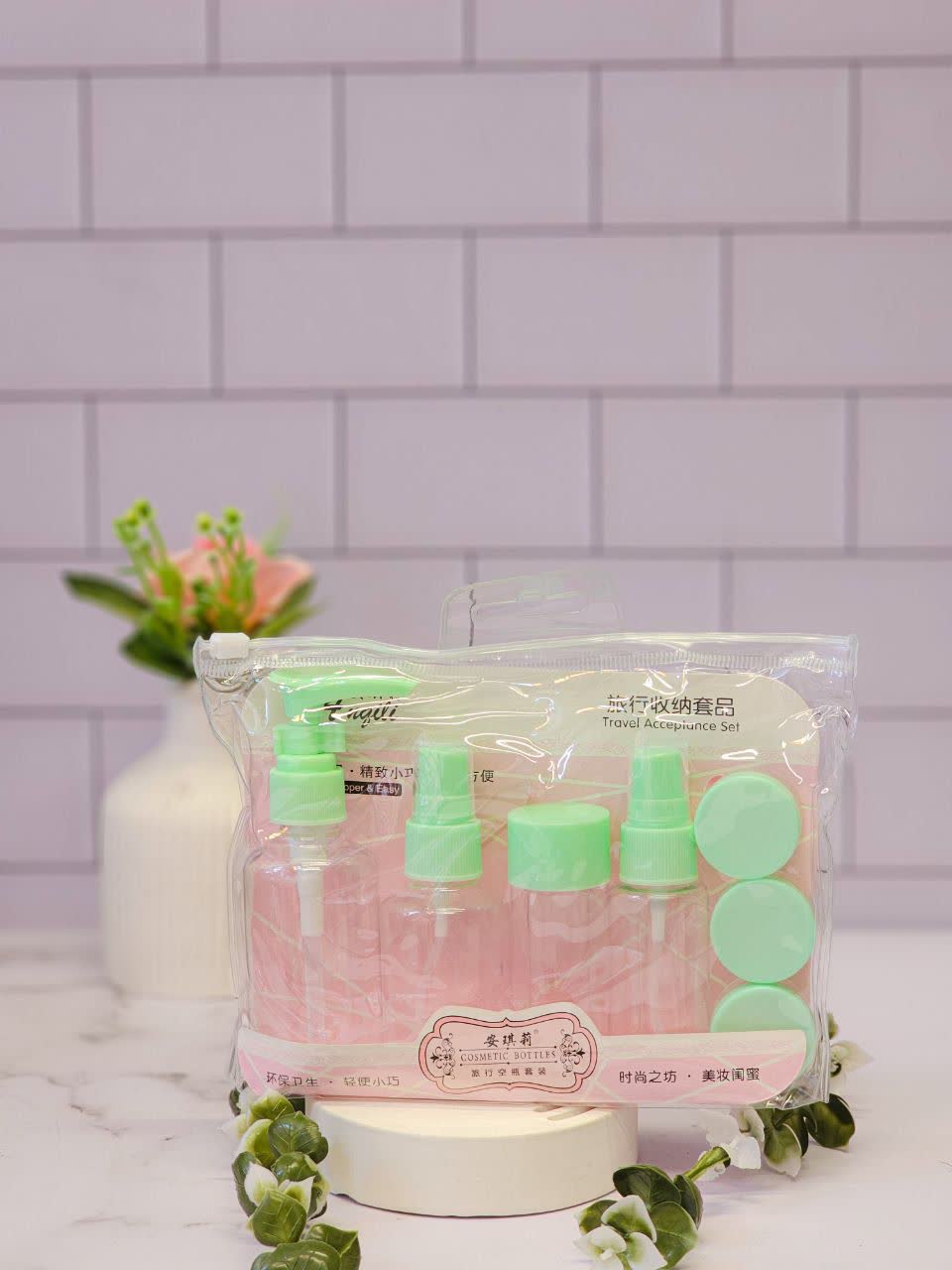 ست آرایشی مسافرتی 7 تکه Angili (pink)