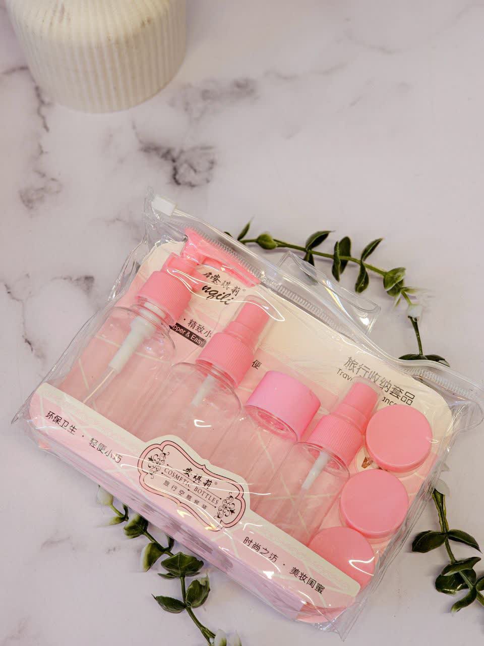 ست آرایشی مسافرتی 7 تکه Angili (pink)