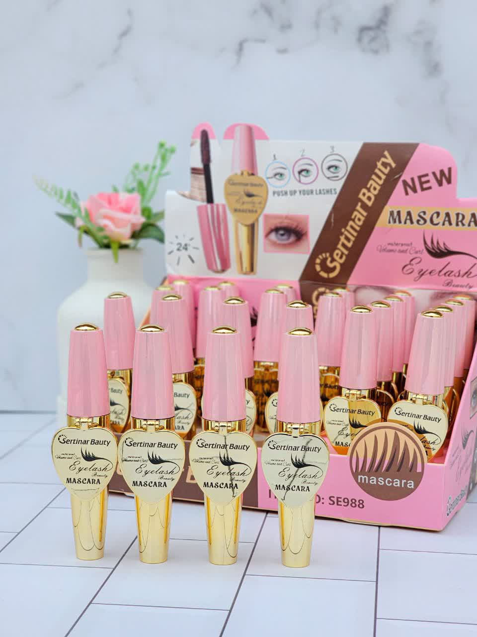 ریمل قهوه ای آیینه دار ضد آب سرتینار بیوتی Sertinar Beauty 2