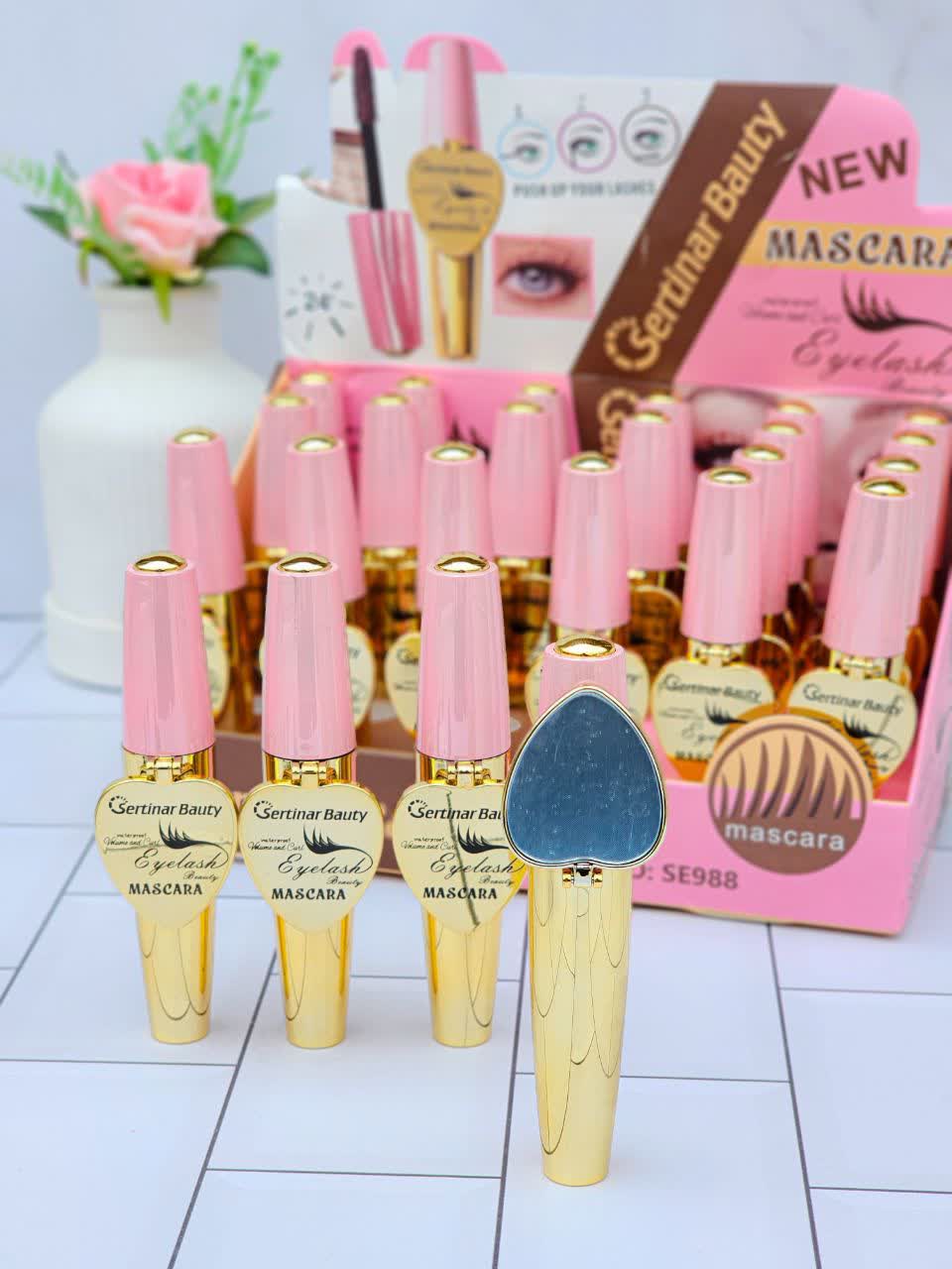 ریمل قهوه ای آیینه دار ضد آب سرتینار بیوتی Sertinar Beauty 2