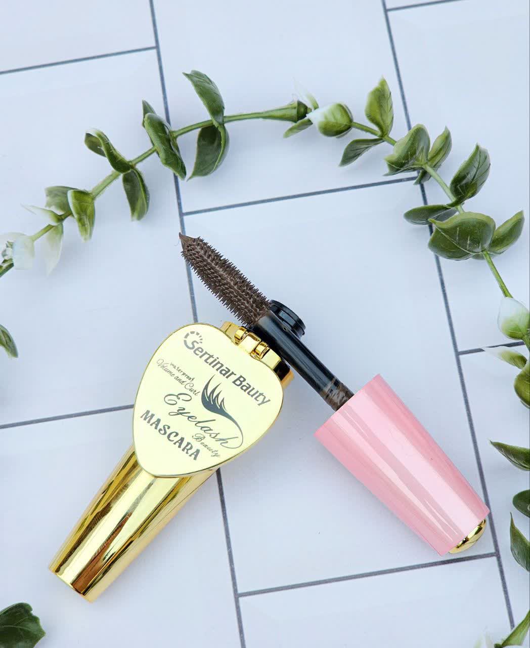 ریمل قهوه ای آیینه دار ضد آب سرتینار بیوتی Sertinar Beauty 2