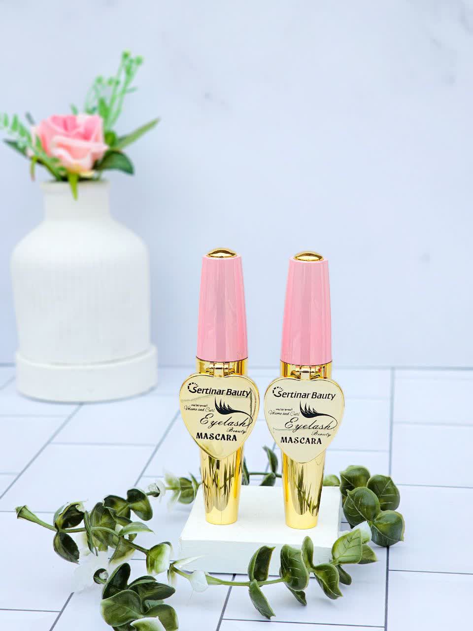 ریمل قهوه ای آیینه دار ضد آب سرتینار بیوتی Sertinar Beauty 2
