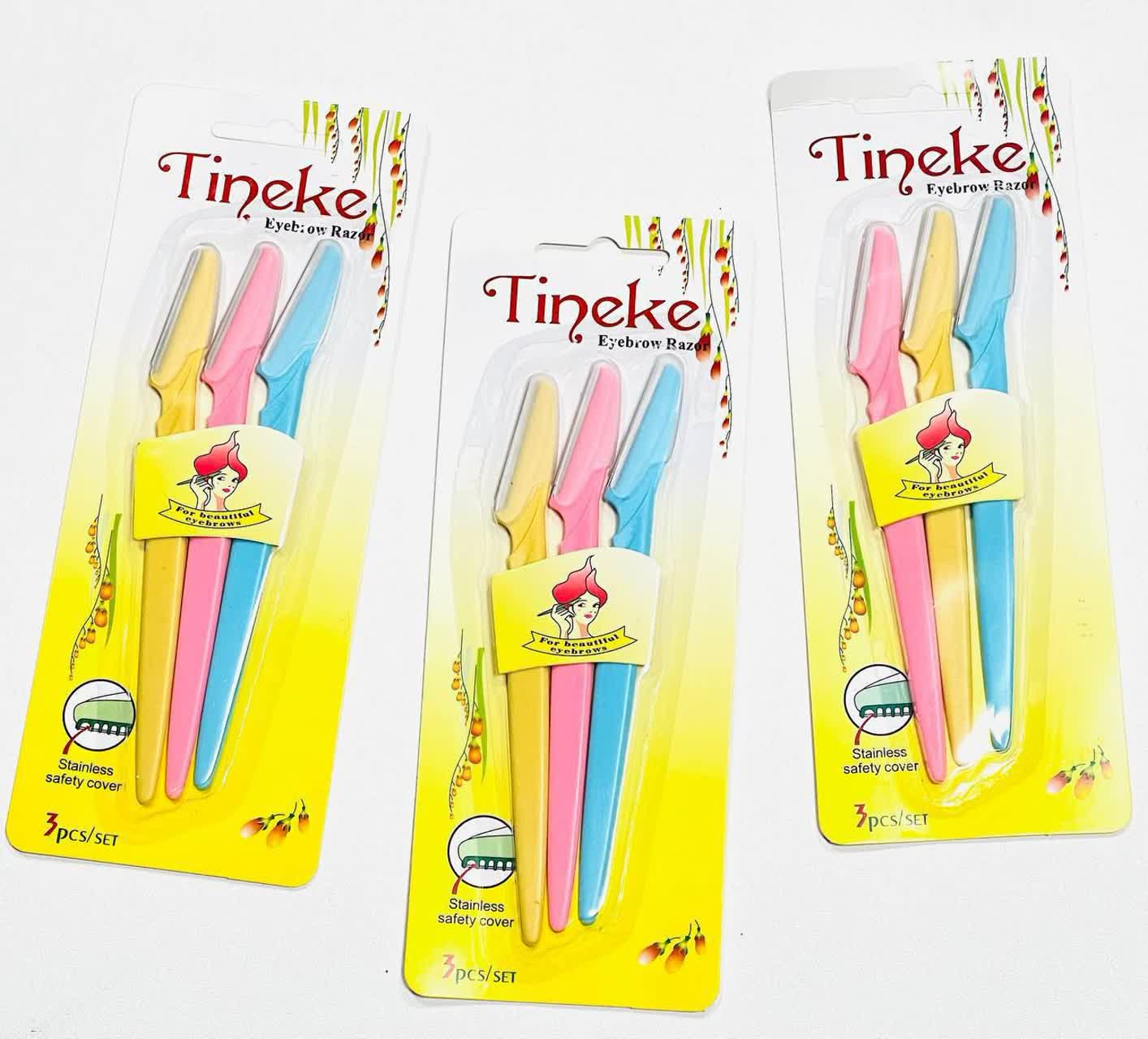 تیغ اصلاح ابرو پک ۳ عددی TINKLE