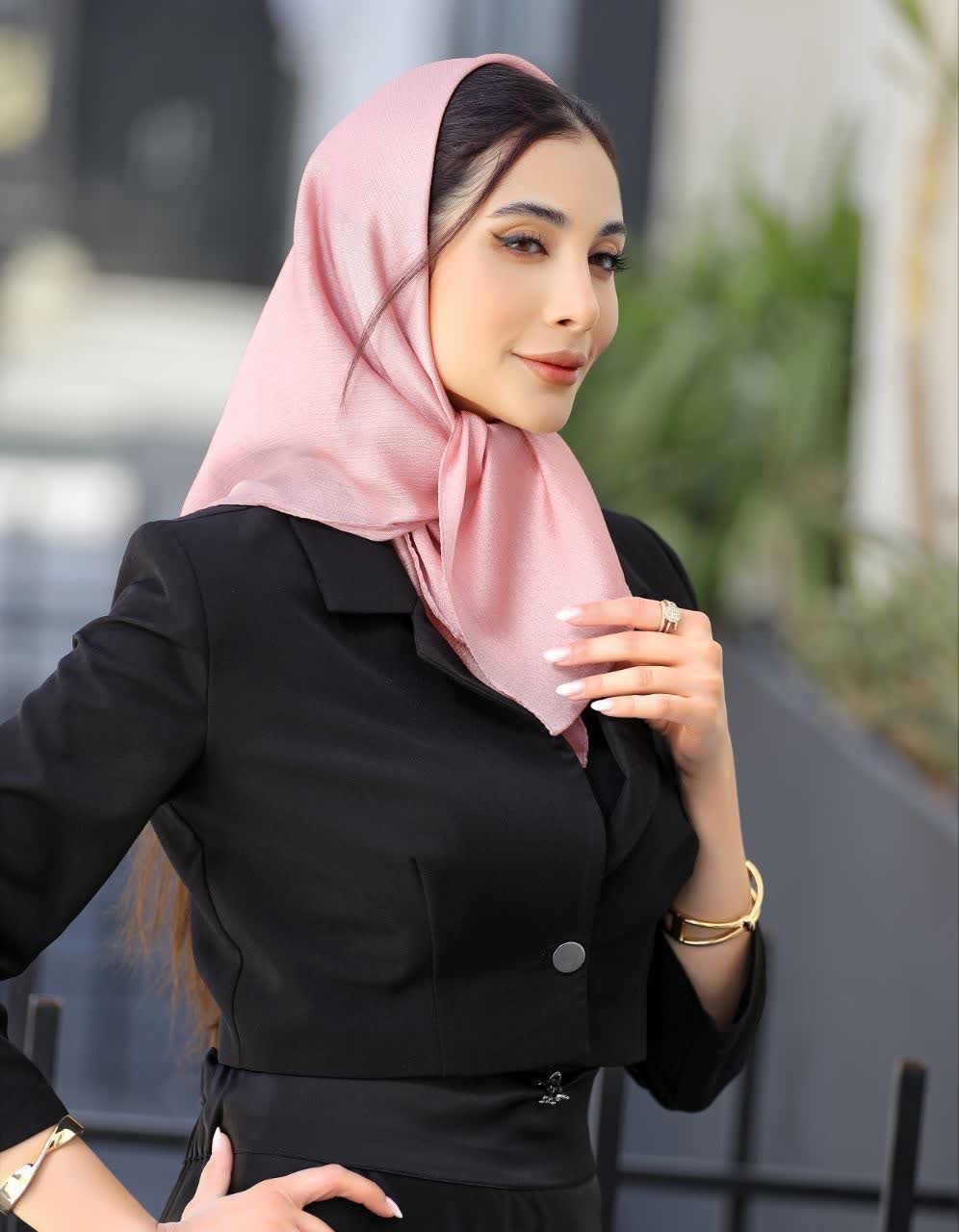 روسری مینی اسکارف ابریشم کریستال