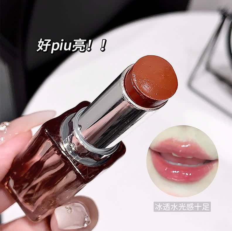 بالم لب رنگی وارداتی Gege Bear مدل Ice Cream Aqua Lipstick حاوی ویتامین E