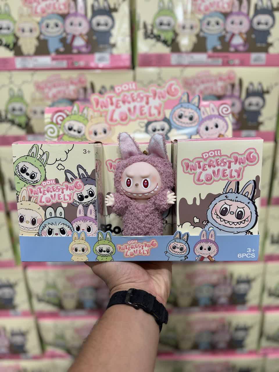 عروسک لبوبو وارداتی مدل لاولی DOLL INTERESTING LOVELY دارای قابلیت تعویض لباس