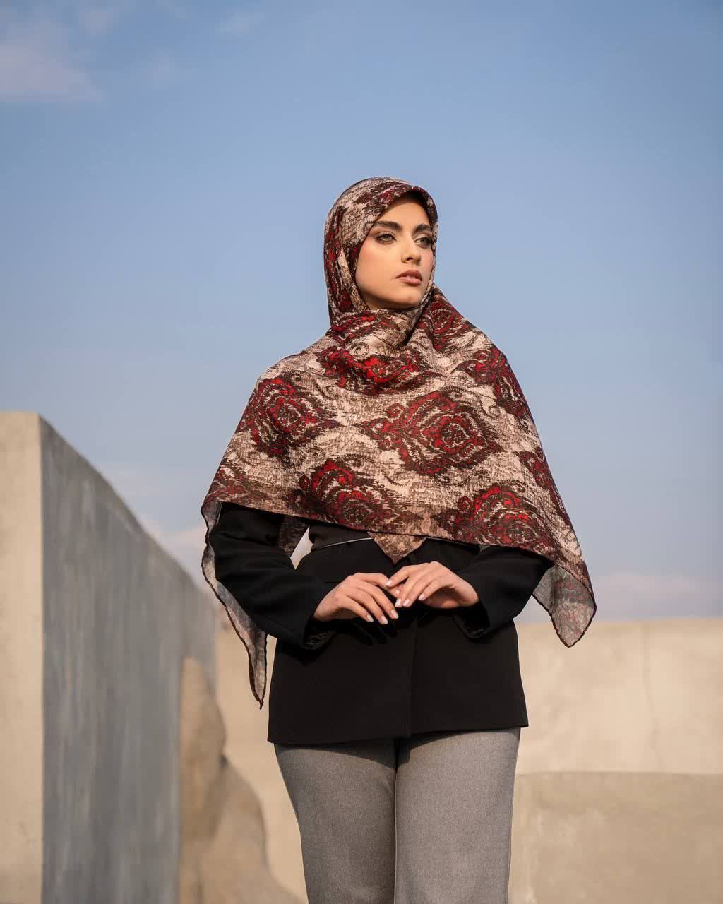 روسری نخی گارزا