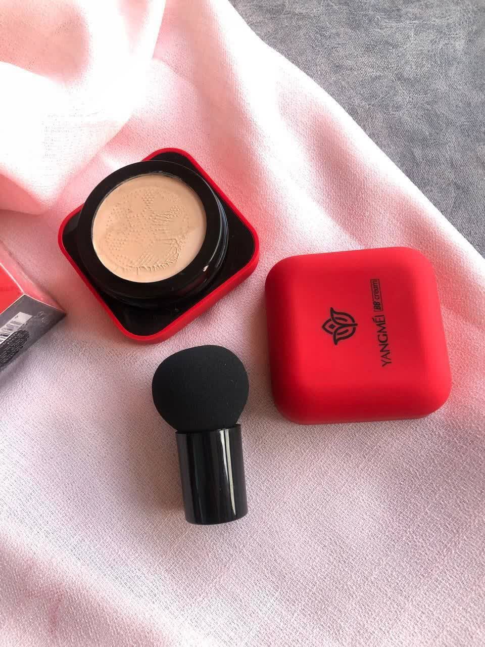 کوشن بی بی کرم یانگمی لاو Yangmei BB Cream با پد قارچی اورجینال