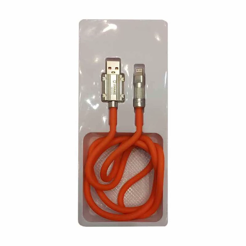 کابل شارژر تایپ سی مدل X-HANZ HL-23 دارای قابلیت مقاومت در برابر حرارت و سرما