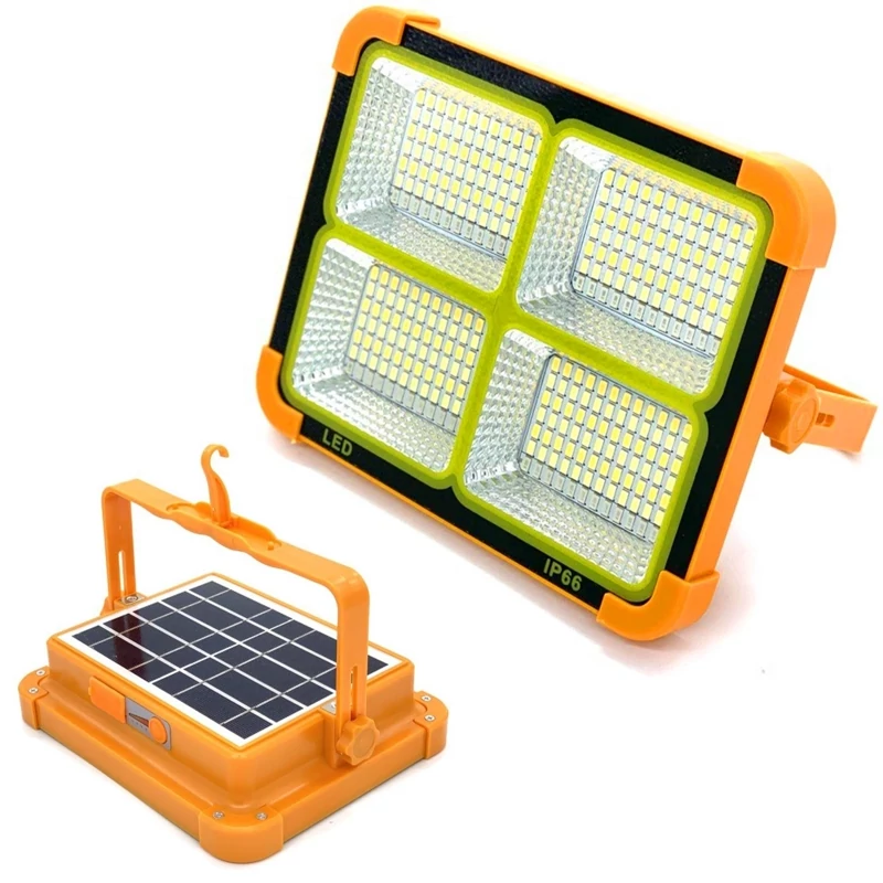 چراغ پروژکتور خورشیدی 1000 وات SOLAR LED مهتابی و آفتابی دارای قابلیت چراغ پلیسی