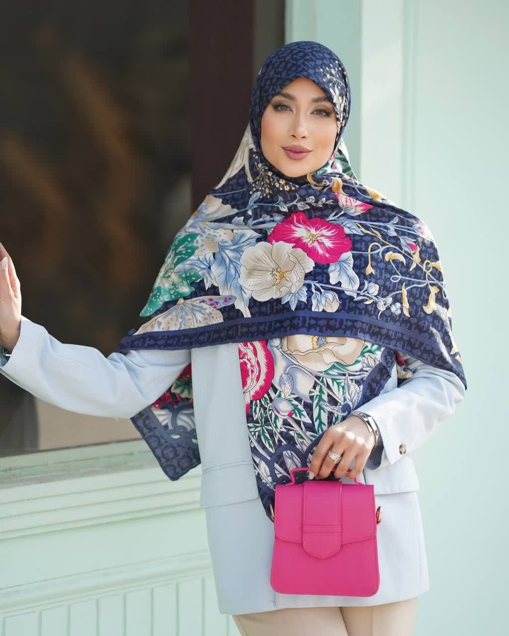 روسری ابریشم توییل