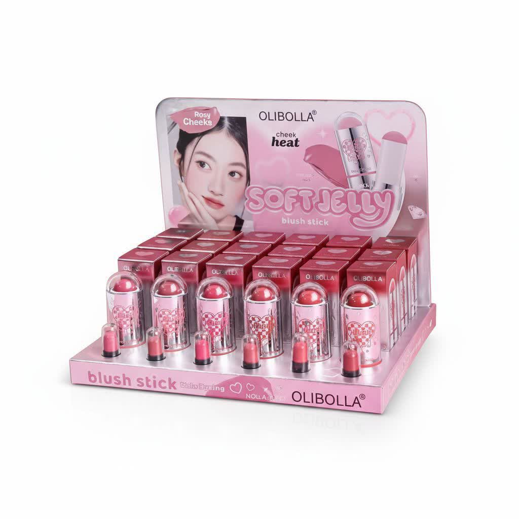 رژگونه استیکی اولی بولا OLIBOLLA اورجینال وارداتی