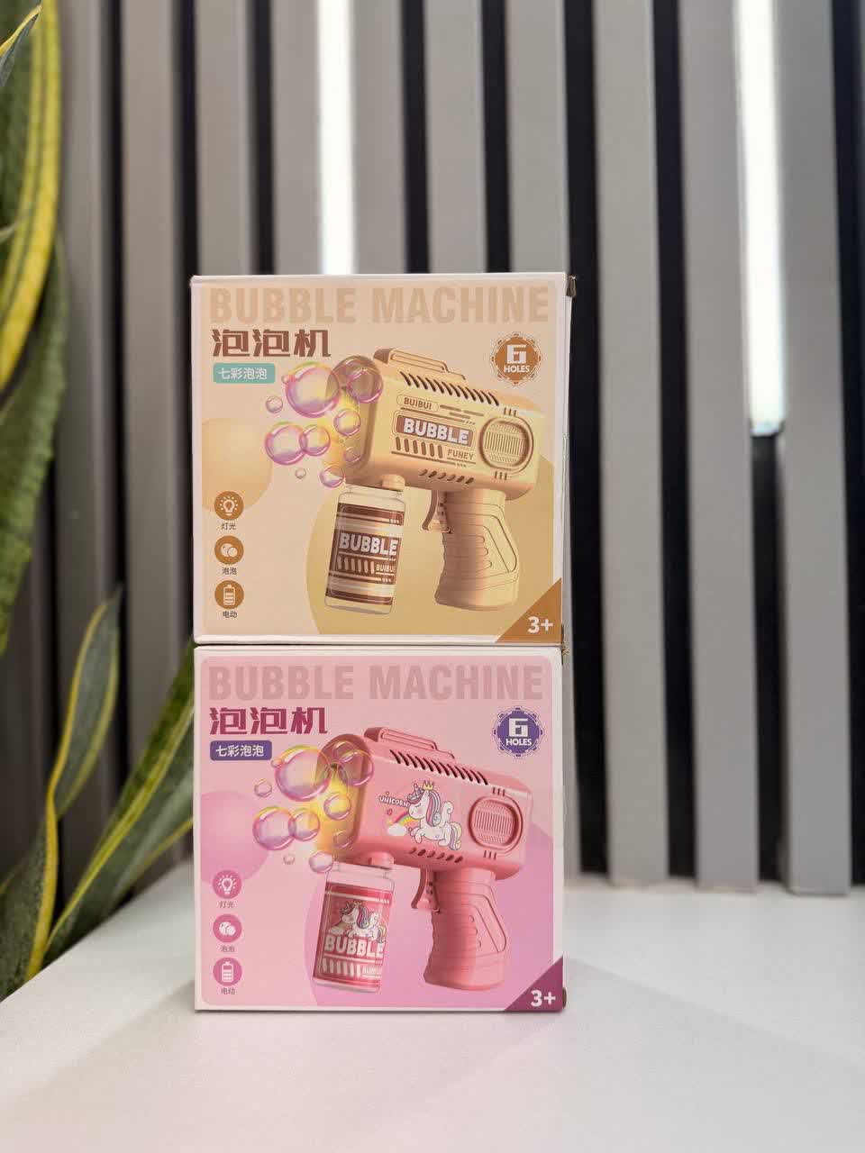 اسباب بازی تفنگ حباب ساز BUBBLE MACHINE وارداتی