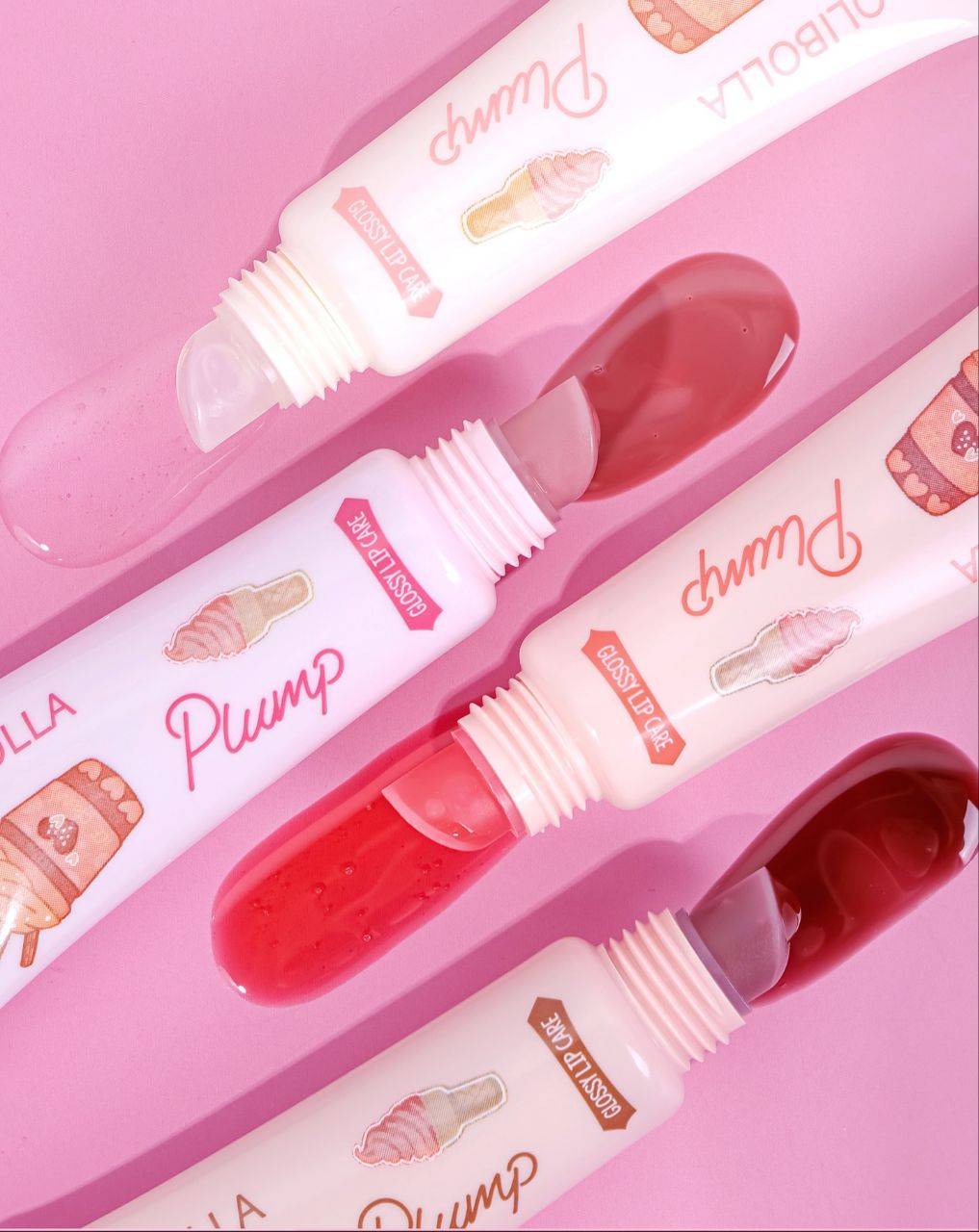 لیپ گلاس بستنی نرم کننده و براق کننده اولی بولا OLIBOLLA JAM TINT اورجینال وارداتی